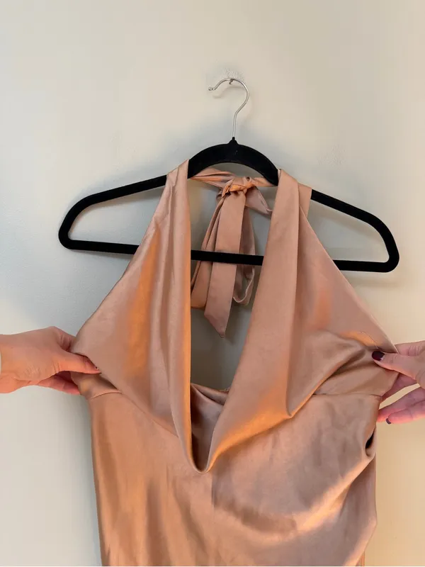 Hello Molly Want You Around Me Dress in Gold - Image 6