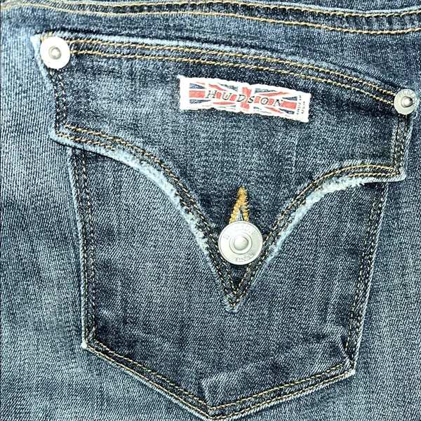 Hudson Crop Ginny Jeans Women's Dark Blue Jeans Size 25 - Image 3