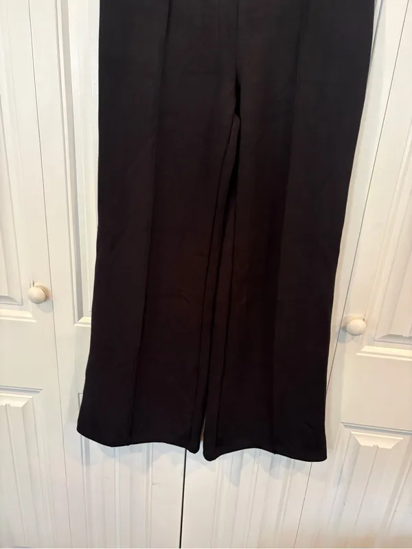 Scoop black wide leg pants size small - Image 5