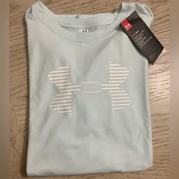 Under Armour Blue Short Sleeve Tee Moisture-Wicking Performance - Image 10