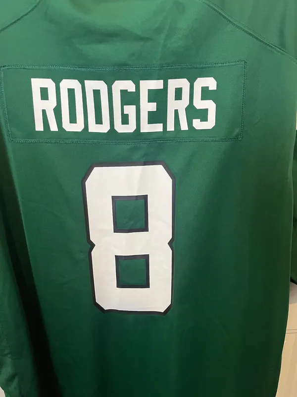 Nike New York Jets Aaron Rodgers Jersey XXL - Image 8