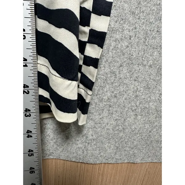 K. Jordan Large‎ Womens Pants Wide Leg Zebra Print Black White Loose Flowy - Image 7