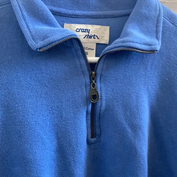 FINAL MARKDOWN Crazy shirts 1/4 pullover small - Image 4