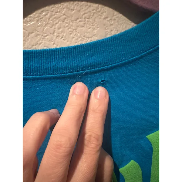 NWOT Disney Parks Disneyland Neon Blue and Green Spirit Jersey M - Image 6