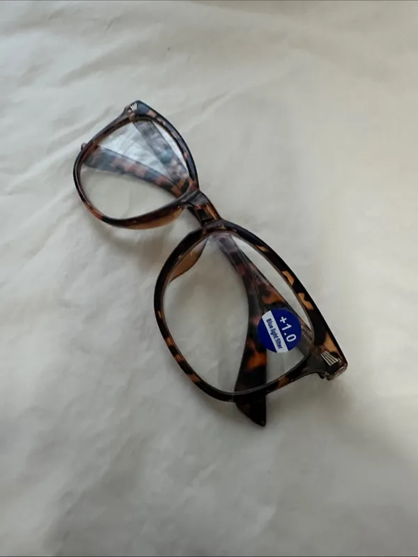 Ladies Tortoiseshell Blue Light Blocking Glasses - +1.0 NWT - Image 2