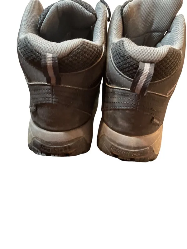 Merrell black gray waterproof wms man made ankle hiking boots sz 7M SKU 10-333 - Image 13