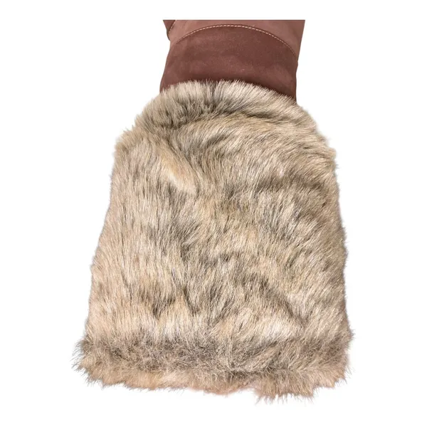 Timberland Baychester Faux Fur Fold Down Vintage Y2K Wedge Boots Size 9.5M - Image 7