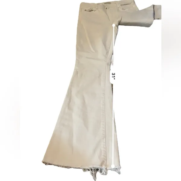 Mother The‎ Weekender Fray Jeans Women’s Size 25 Mid Rise Flare Play Date Casual - Image 16