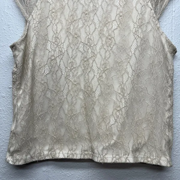 No Boundaries Girls Babydoll Lace Top Womens XS Fairy Grunge Boho Y2K Dainty - Image 10
