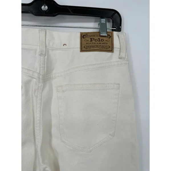 POLO RALPH LAUREN White Womens 27 Callen‎ HR Slim Jeans Aztec Boho Southwest - Image 7