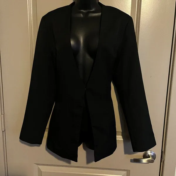 Women's Large Black‎ Blazer - Image 2