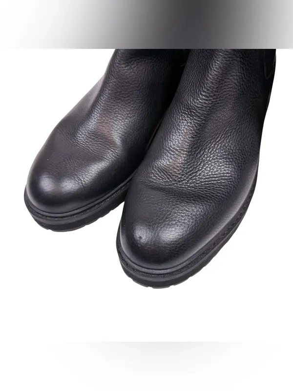 Cole‎ Haan Greenwich Tall Waterproof Riding Boots Black Leather Size 9 - Image 10