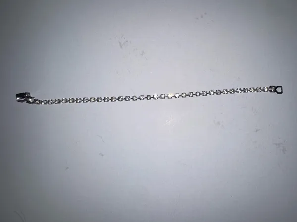 Sterling Silver Diamond Tennis Bracelet - Image 2