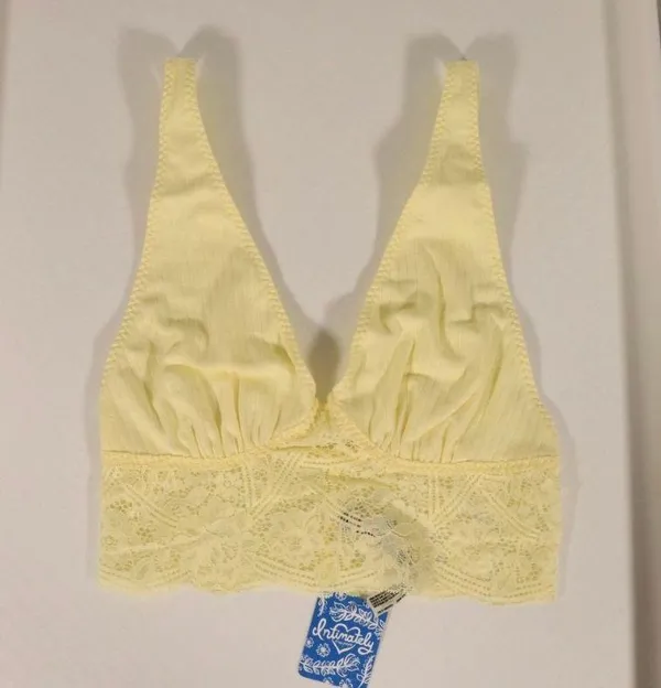 Free People NWT Teagan Bralette Size Large - Image 3