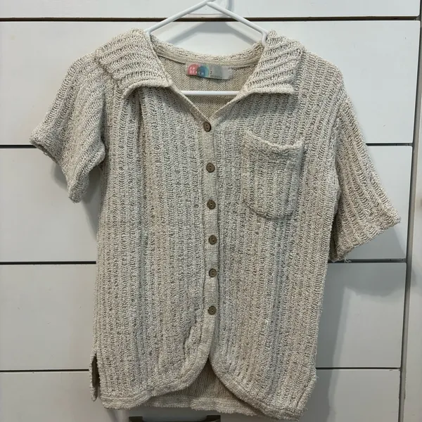 Free People Beach Rita Sweater Cream - Image 2