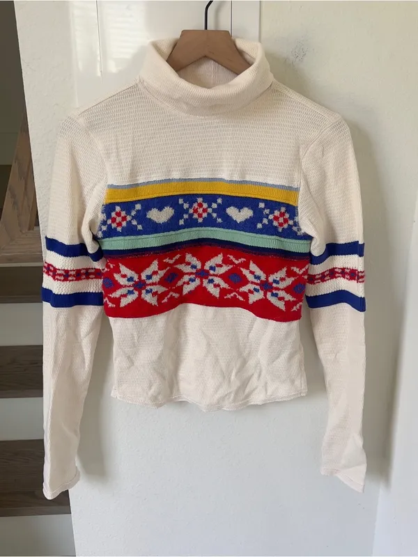 Free People We The Free Helsinki Swit Sweater - Tea Combo - NWT - Image 3