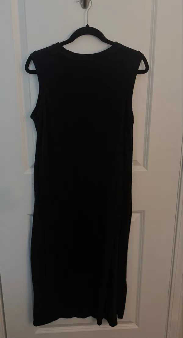 Universal Threads Black Cotton Maxi Dress - Image 2