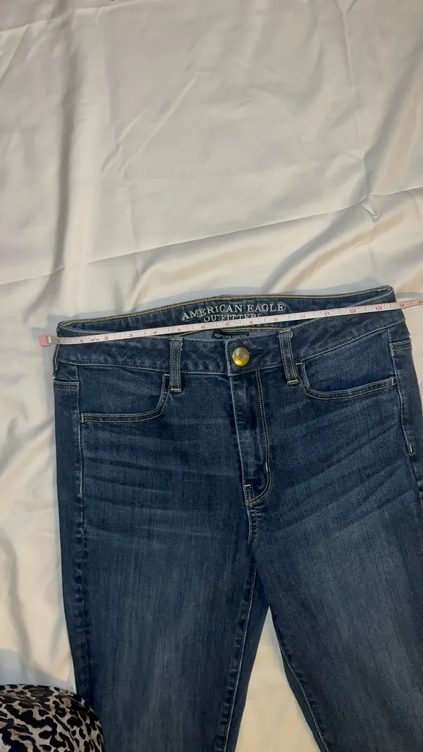 American Eagle AEO X4 Hi-Rise Jegging Jeans Size 6 Long - Image 4