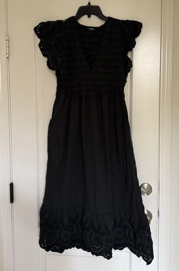 Rails 
Clementine Eyelet Midi Dress - Image 3
