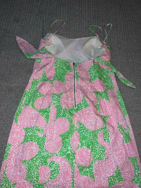 Lilly Pulitzer Dress Pink and green - Image 7