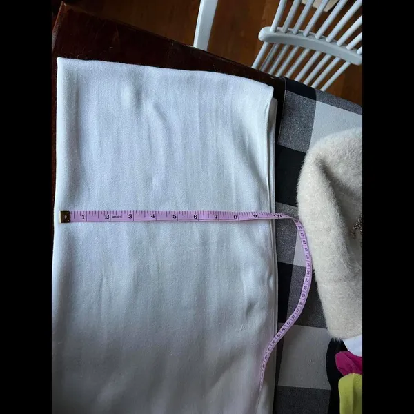 Winter white Oversized Scarf/ Shawl - Image 4