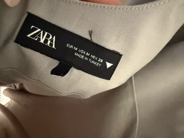 Zara mini grey dress - Image 3