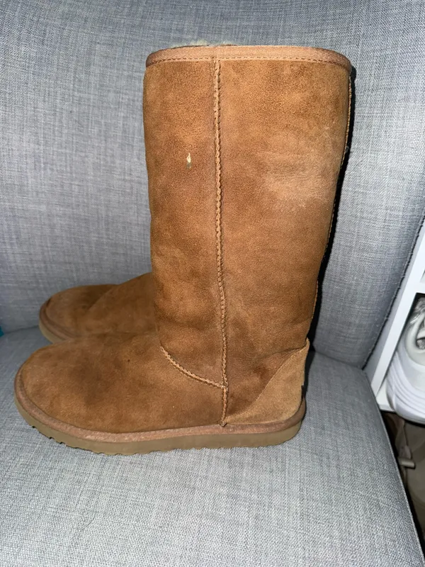 Women’s Ugg Classic II boots tall chestnut brown size 9 - Image 7