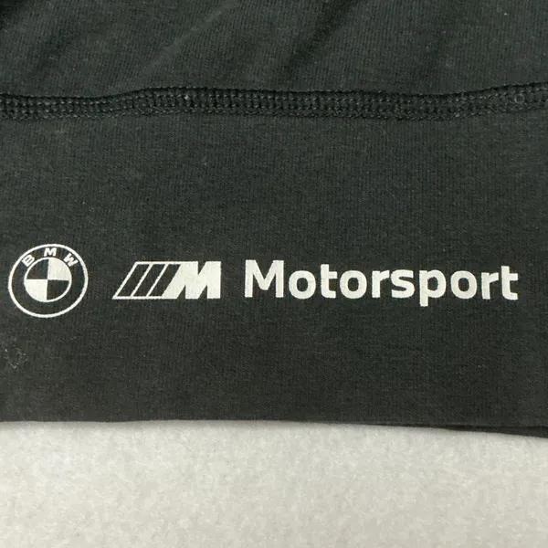 Puma‎ BMW M Motorsport Womens Crop Long Sleeve Top Black Medium - Image 3