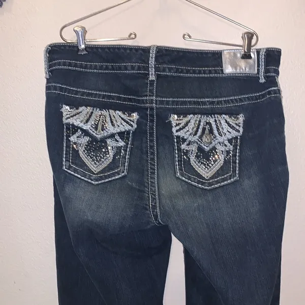 Maurices Premium embroidered Sequined Pockets Bootcut Jeans - Image 7