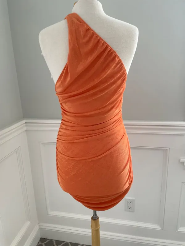Lioness "The Goddess" Mini Dress In Orange! - Image 6