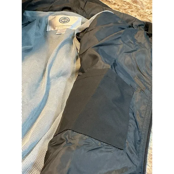 Weatherproof Women's Medium Black Waterproof Hooded Rain Jacket NWT - Image 7