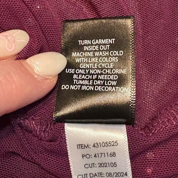 Torrid Mesh Mock Neck Rhinestone Top size 2 color Winter Bloom - Image 9