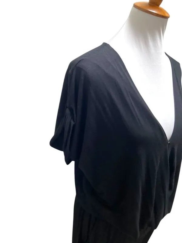 NS!!! Young Fabulous & Broke Jumpsuit Black Size M Minimalist Spring Vacation Ca - Image 8