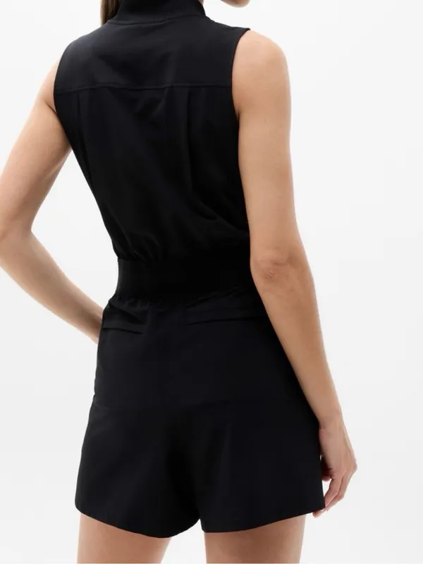 Athleta Sleeveless Brooklyn Utility Romper - Image 11