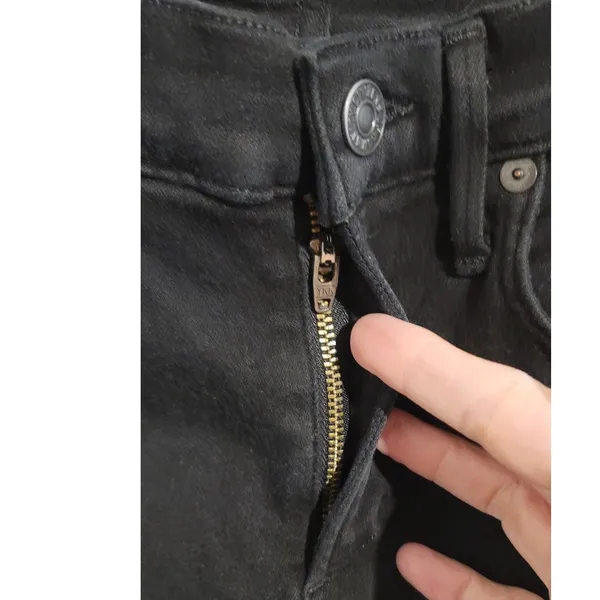 Citizens of Humanity COH Rocket High Rise Skinny Jeans Black 24 - Image 12