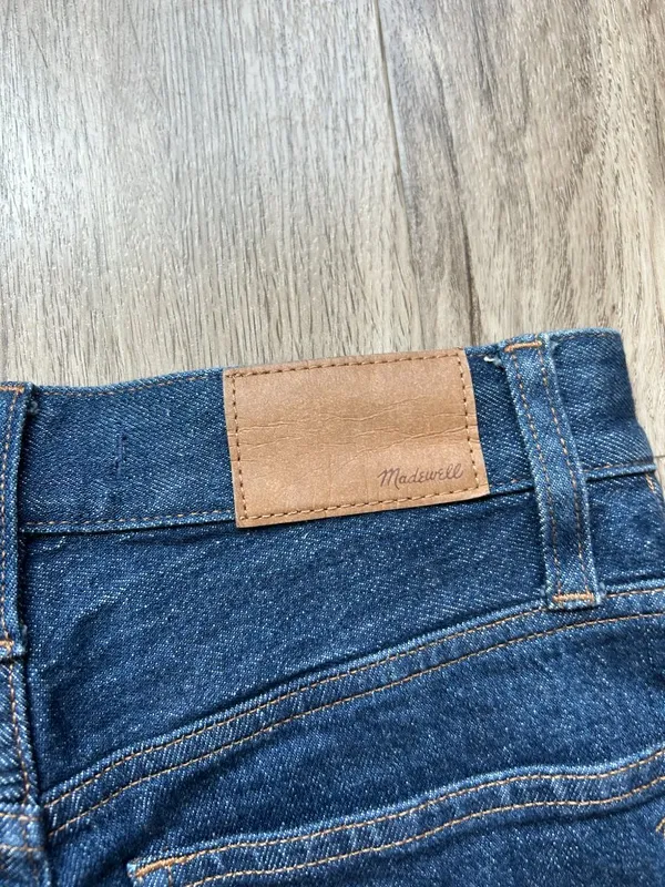 Madewell The Perfect Vintage Straight Jean in Greenhaven Wash Seamed Version 24 - Image 11