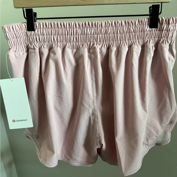 NWT LULULEMON - Pink Haze Hotty Hot HR Lined Short 4" - $68 - Size 12 - Image 2