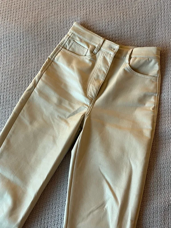Aritzia Wilfred Leather Vegan Pants Melina - Image 2