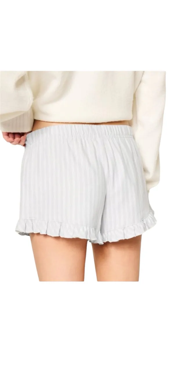 Hollister Flannel Ruffle Shorts - large - Image 9