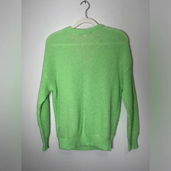 LILLY PULITZER Loose Knit Wool Blend Fuzzy Soft Oversized Sweater Sz S - Image 10