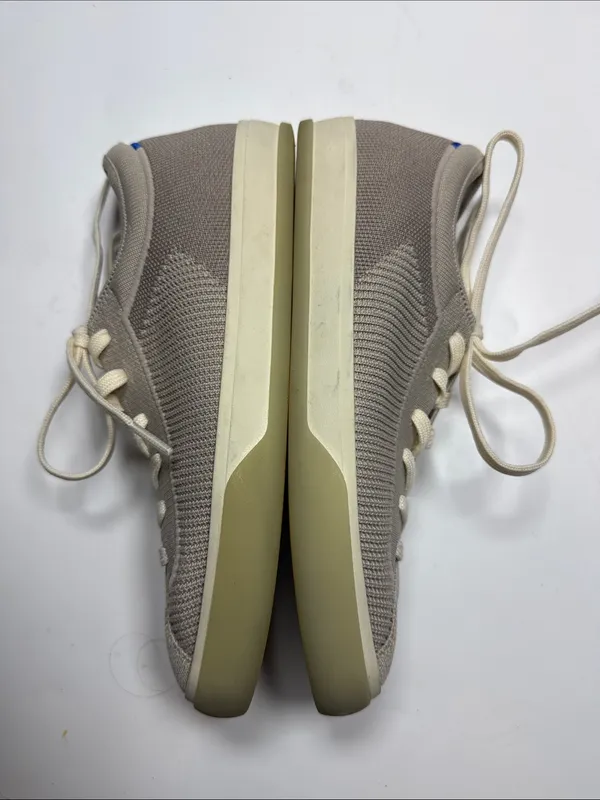 Rothy's The Lace Up Sneaker in a gray color S-557 Sz 8 - Image 4