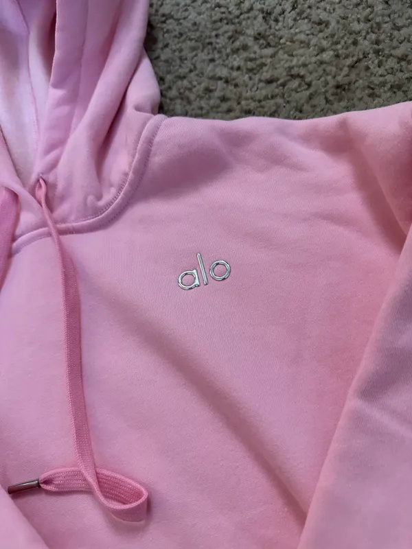 Alo Accolade Hoodie Sweet pink - Image 4
