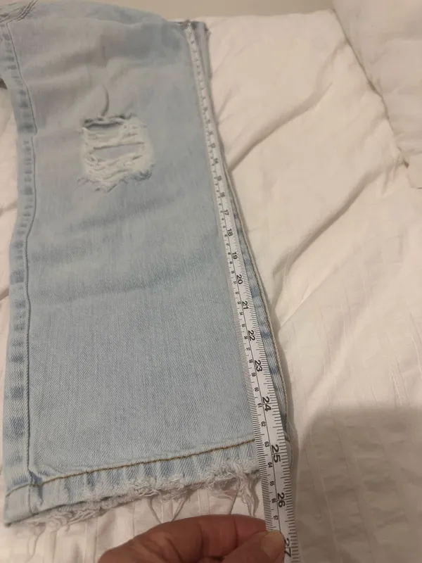 Pantalón de mezclilla Blue Size 34 - Image 10