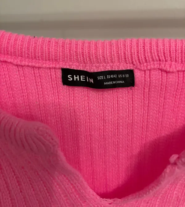 crop pink sweater  - Image 2
