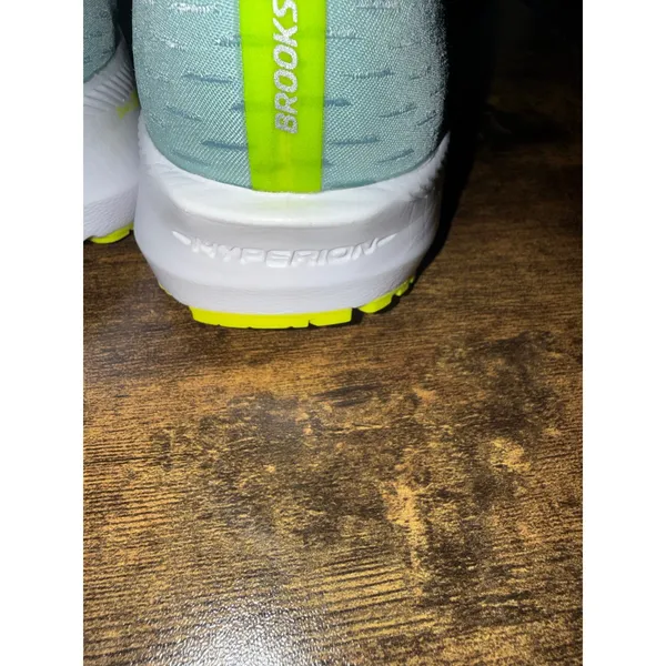 Brooks Hyperion Tempo Running Shoes Blue Fog Nightlife Yellow Women's - Image 5