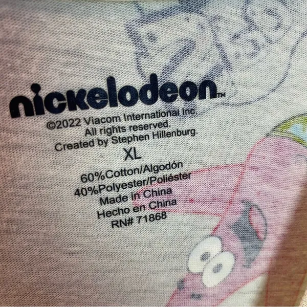 SpongeBob Squarepants Cropped T - Image 4