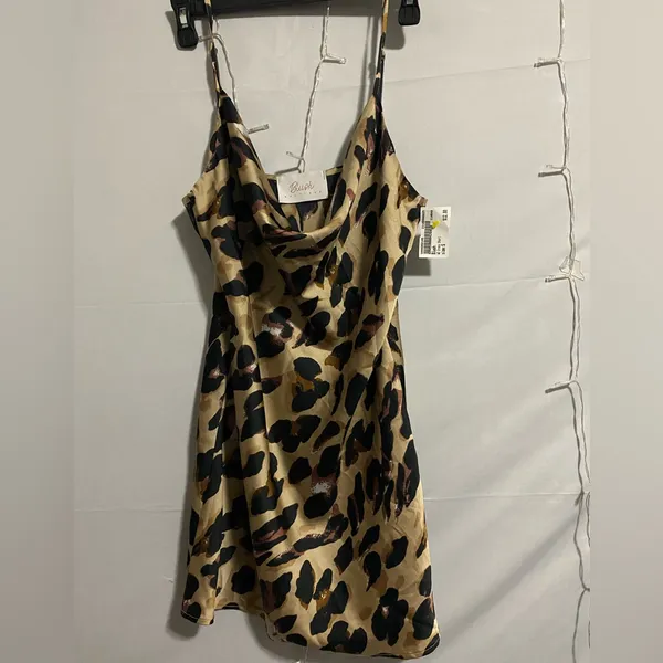 Blush Animal Print Mini Dress - Image 2