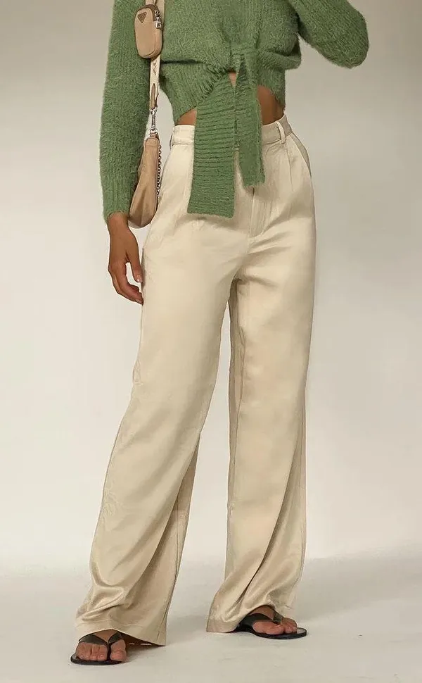 Princess Polly Amalia Pants Beige - Image 6