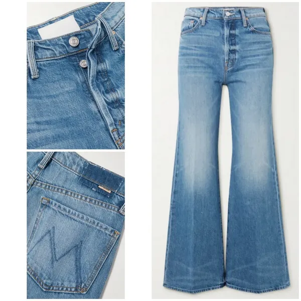 💕MOTHER SUPERIOR💕 The Tomcat Roller Jeans ~ Pretty Is As Pretty Does 30 NWOT - Image 11