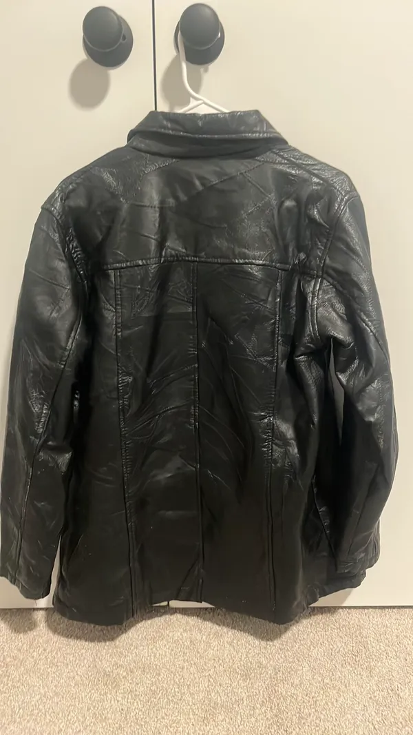 Leather jacket Black - Image 3